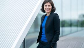 Christel Heydemann, CEO of Orange, at a corporate event
